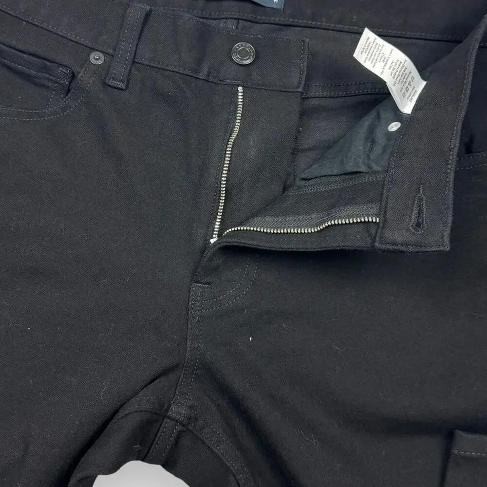 Everlane Uniform Men's The Slim 4-Way Stretch Jean 32x34 Black Organic